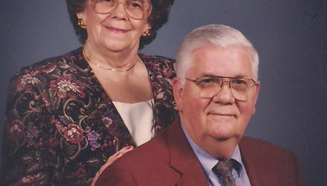 Richard Bethea Skellie & Ann in 1992. Daddy is age 63 and Ann is age 60.